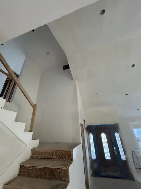 Level-5 finish the whole two story house, installed new inside and outside corners project photo